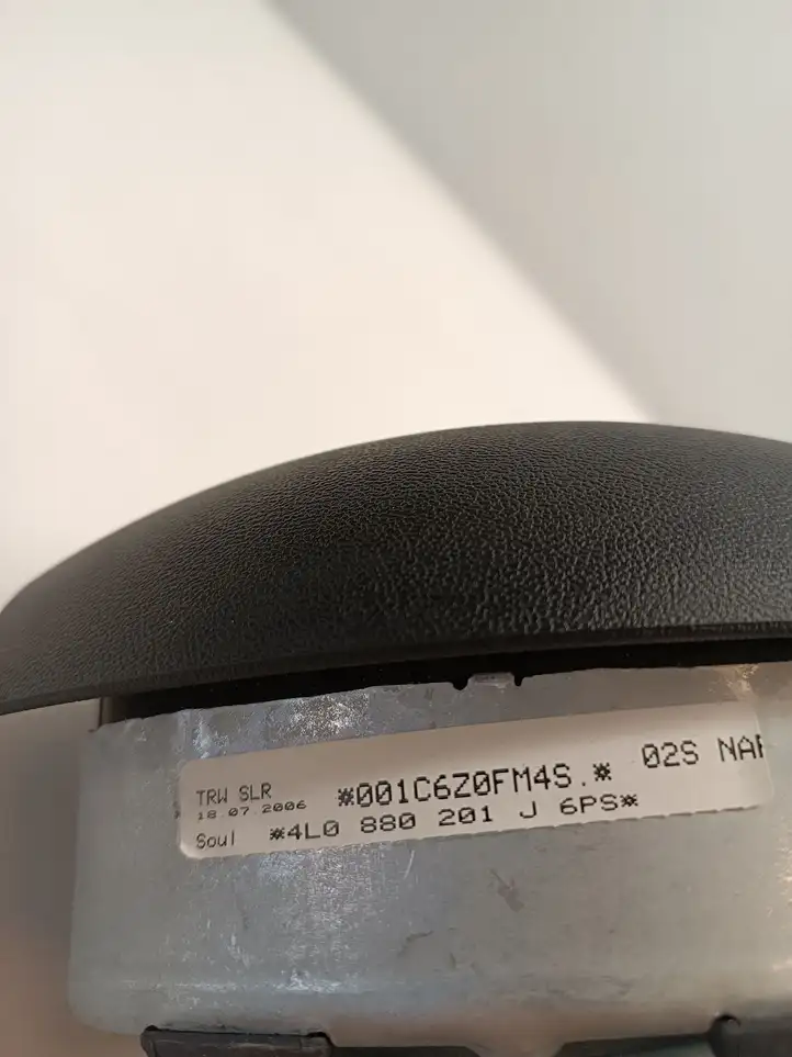 Audi Q7 4L (2005 - 2009) 4L0880201J Подушка безопасности руля — фото 4