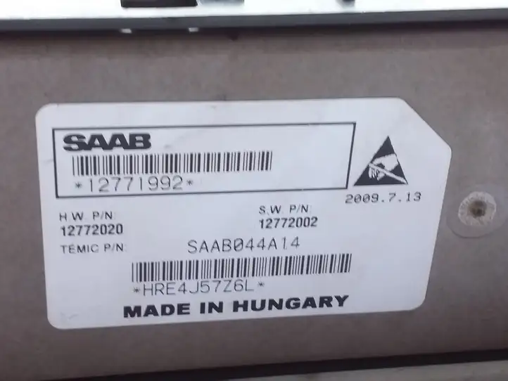 Saab 9-3 Ver2 (2008 - 2016) 12772020 Блок кнопок стеклоподъемников — фото 4