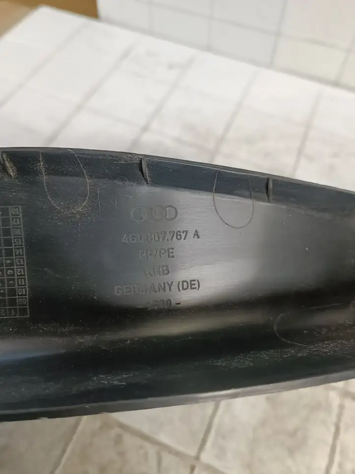 Audi A6 C7 (2011 - 2014) 4G0867767 Внутренняя отделка заднего порога — фото 1