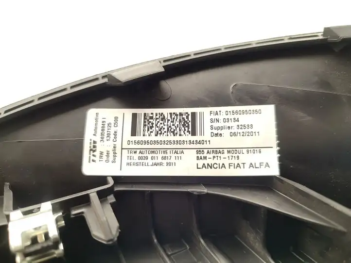 Alfa Romeo Mito (2008 - 2016) 01560950350 Коленная подушка безопасности — фото 6