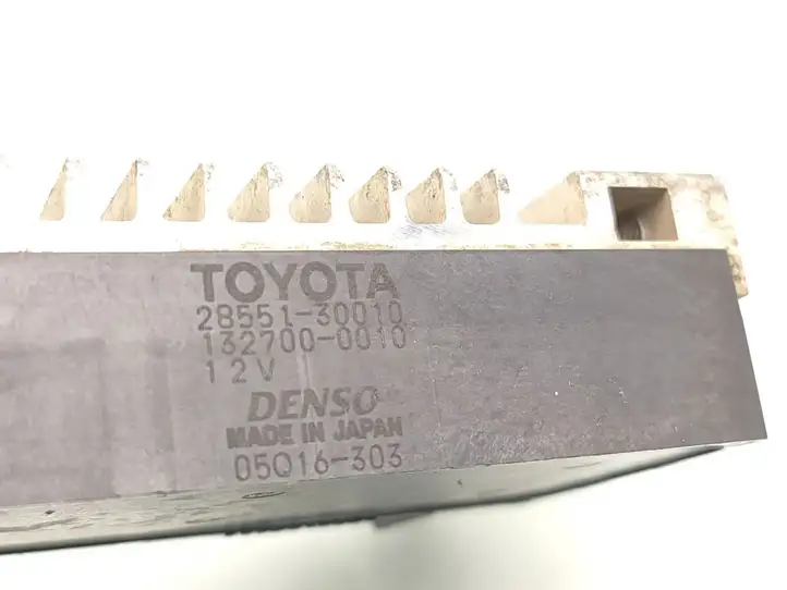Toyota Avensis T270 (2012 - 2015) 28551-30010 Реле накала свечей — фото 7