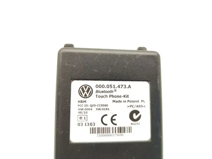 Volkswagen Touareg I (2002 - 2010) 000051473A Bluetooth модуль — фото 6