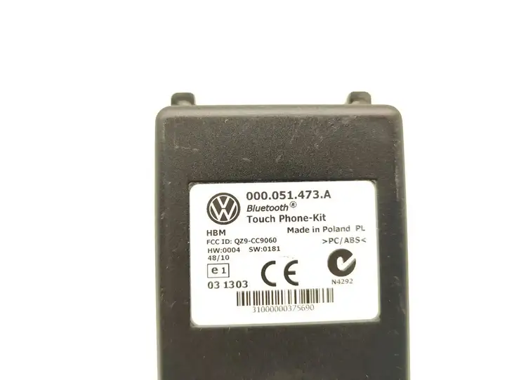 Volkswagen Touareg I (2002 - 2010) 000051473A Bluetooth модуль — фото 7