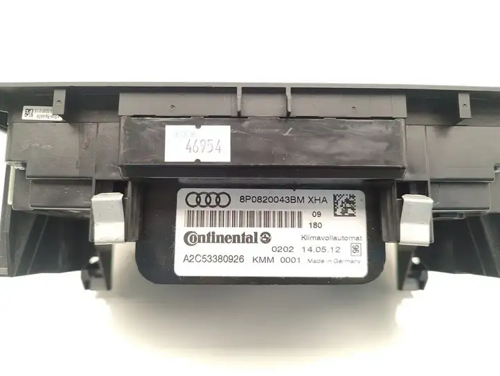 Audi A3/S3 8P (2008 - 2013) 8P0820043BM Блок управления климат-контролем — фото 7