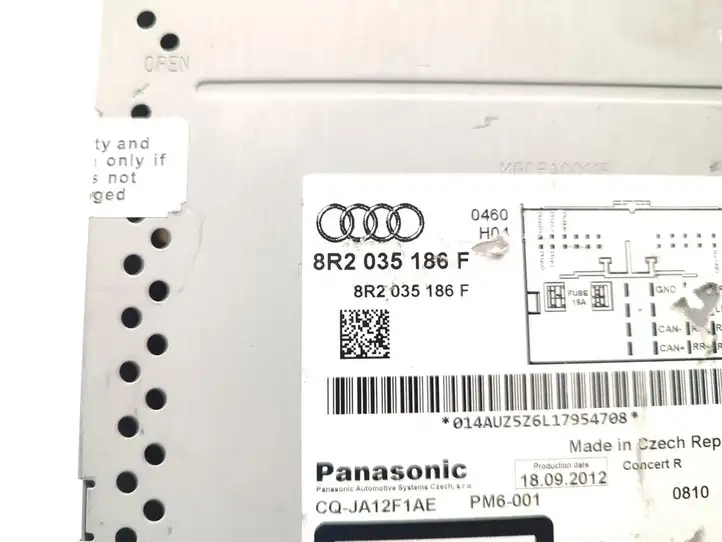 Audi A4 S4 B8 8K (2011 - 2015) 8R2035186F Магнитола / мультимедийная система — фото 6
