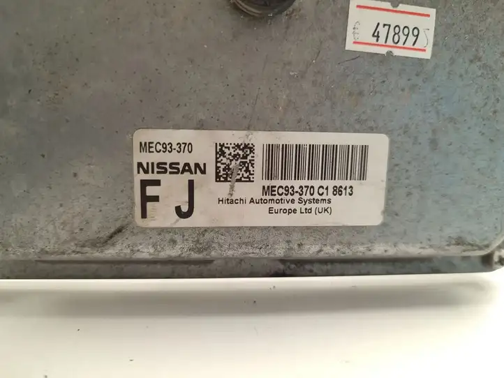 Nissan Qashqai (2006 - 2010) MEC93-370 Блок управления двигателем (ЭБУ) — фото 6