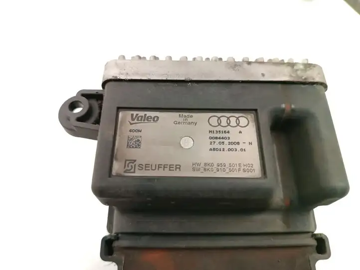 Audi A4 S4 B8 8K (2007 - 2011) 8K0959501E Блок управления вентилятором — фото 7