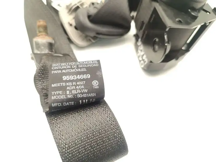 Chevrolet Captiva (2011 - 2013) 95934669 Задний ремень безопасности — фото 6