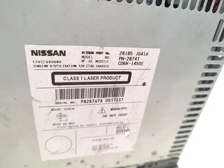 Nissan X-Trail T31 (2007 - 2014) 28185-JG41A Магнитола / мультимедийная система — фото 6