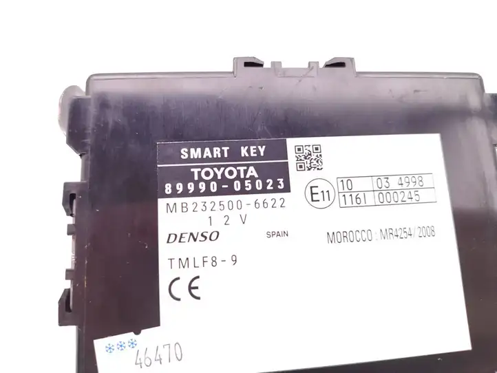 Toyota Avensis T270 (2009 - 2012) 89990-05023 Блок бесключевого доступа — фото 7