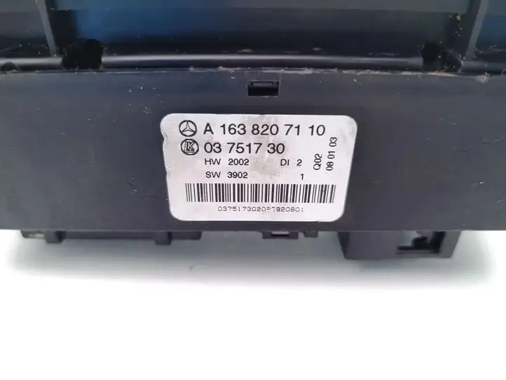 Mercedes-Benz ML W163 (1997 - 2005) A1638207110 Блок кнопок стеклоподъемников — фото 6