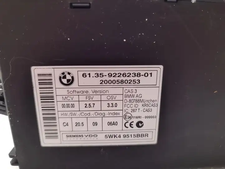 BMW 3 E90 E91 (2005 - 2012) 9226238 Модуль комфорта — фото 6
