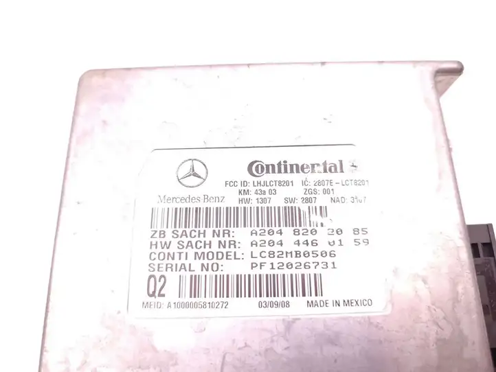 Mercedes-Benz R W251 (2005 - 2013) A2048202085 Блок GSM — фото 7