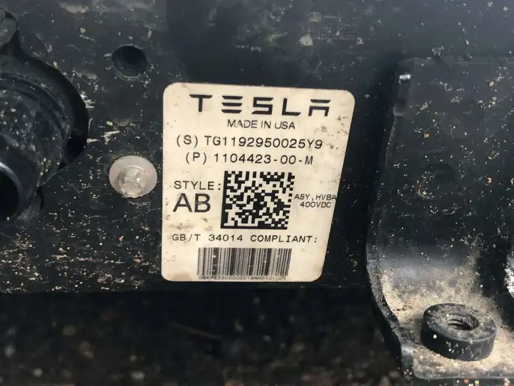 Tesla Model 3 (2017 - 2023) 1104423 Аккумулятор гибридного / электрического автомобиля — фото 12