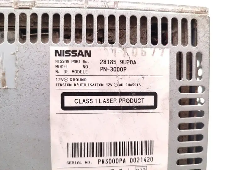 Nissan Note (E11) (2006 - 2014) 28185-9U20A Магнитола / мультимедийная система — фото 6