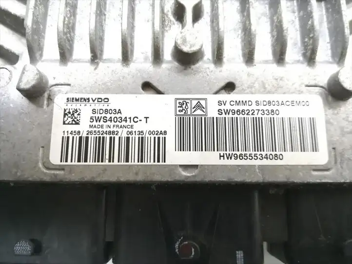 Citroen C4 (2004 - 2008) 9662273380 Блок управления двигателем (ЭБУ) — фото 5