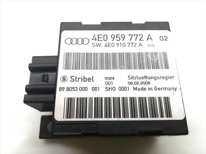 Audi A8 S8 D3 4E (2007 - 2010) 4E0959772A Прочие блоки управления — фото 5