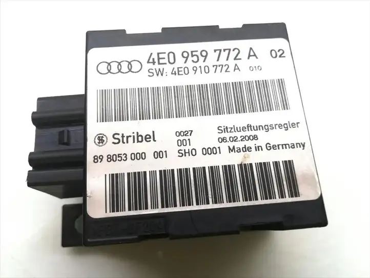 Audi A8 S8 D3 4E (2007 - 2010) 4E0959772A Прочие блоки управления — фото 5