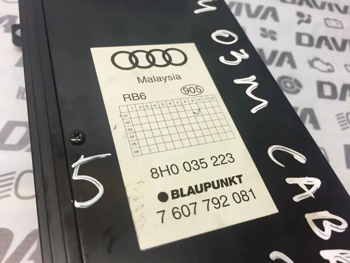 Audi A4 S4 B6 8E 8H (2000 - 2006) 8H0035223 Усилитель звука — фото 3