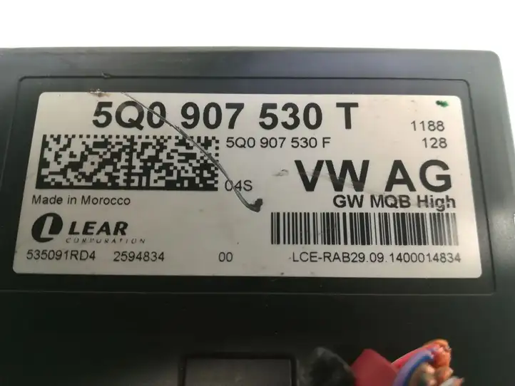 Seat Leon (5F) (2012 - 2019) 5Q0907530T Прочие блоки управления — фото 5