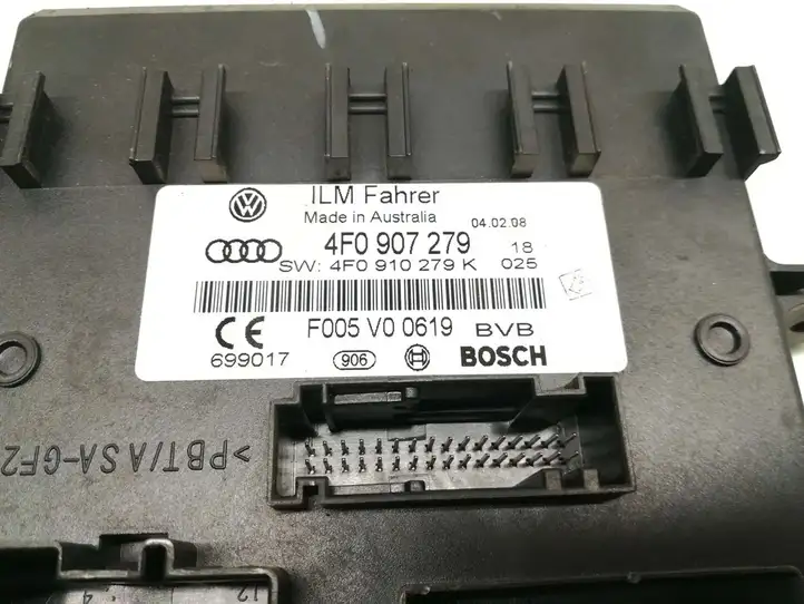 Audi A6 S6 C6 4F (2008 - 2011) 4F0907279 Блок управления электропитанием — фото 5