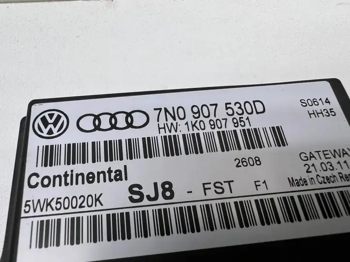 Volkswagen Golf Plus (2008 - 2014) 7N0907530D Модуль Gateway — фото 3