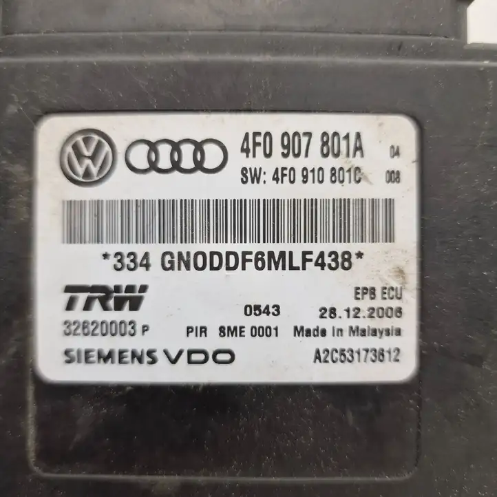 Audi A4 S4 B7 8E 8H (2004 - 2009) 4F0907801A Блок управления тормозной системой — фото 4