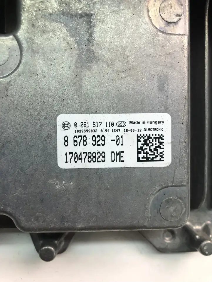 Mini One Cooper F56 F55 (2012 - 2022) 8678929 Блок управления двигателем (ECU) — фото 4
