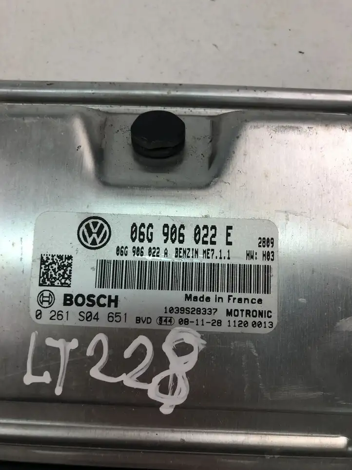 Volkswagen Caddy (2004 - 2010) 06G906022E Блок управления двигателем (ECU) — фото 4