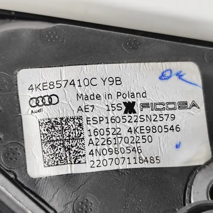 Audi e-tron (2018 - ) 4KE857410C Камера в зеркале заднего вида — фото 3