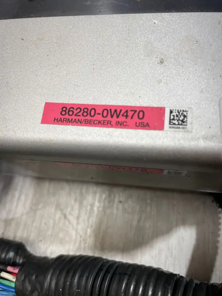 Lexus GS 300 350 430 450h (2004 - 2007) 862800W470 Усилитель звука — фото 3