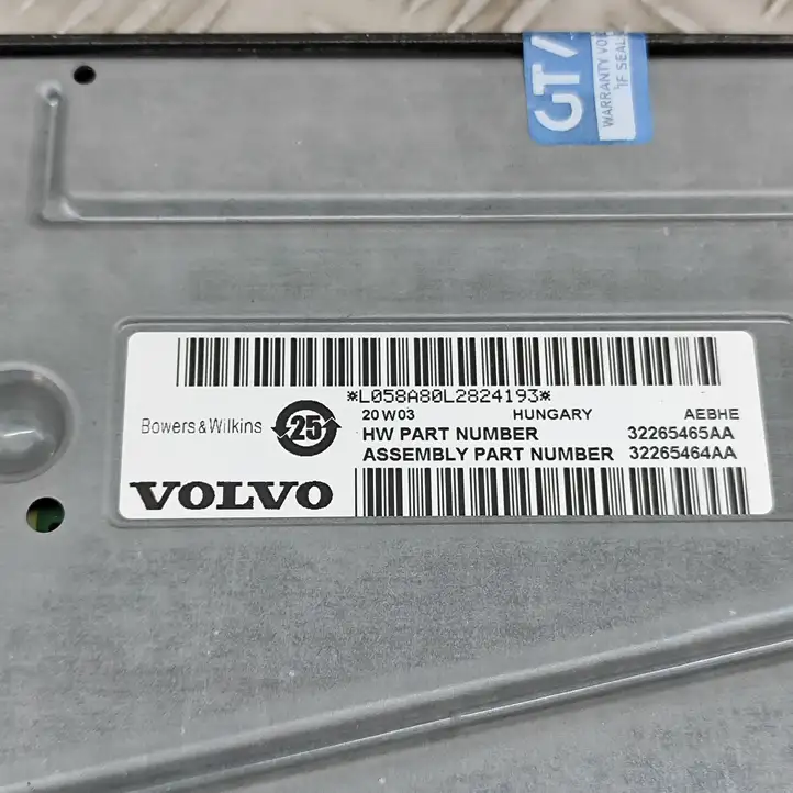 Volvo XC90 (2019 - ) 32265465AA Усилитель звука — фото 6