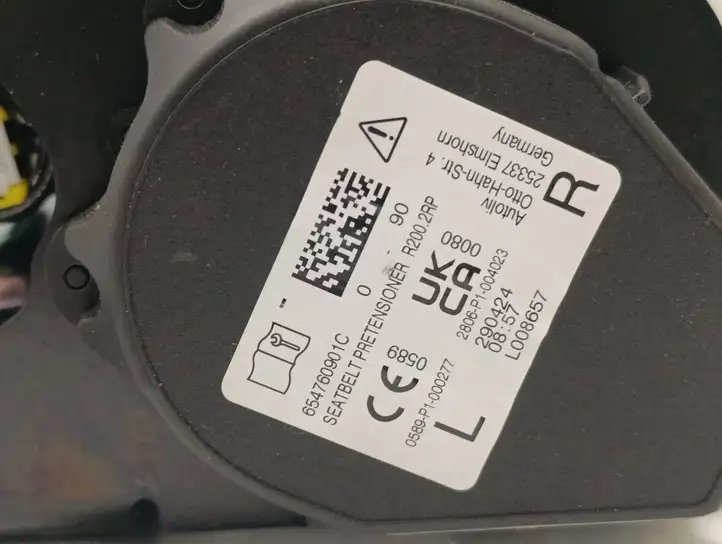 Renault Arkana (2019 - ) 888840616R Комплект ремней безопасности — фото 11