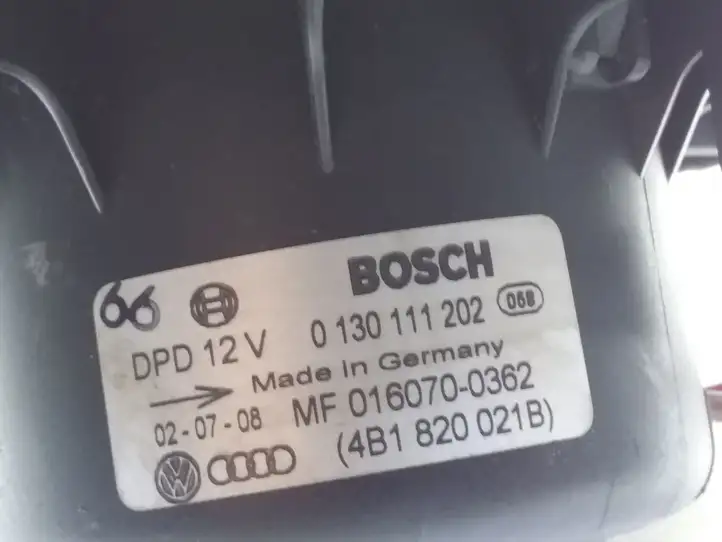 Audi A6 S6 C5 4B (1997 - 2001) 4B1820021B Вентилятор печки — фото 4