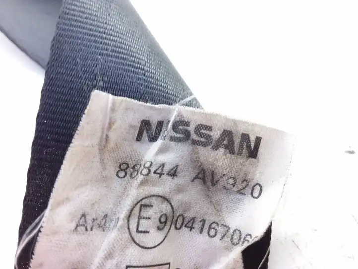Nissan Primera (2001 - 2008) 04167060 Задний ремень безопасности — фото 4