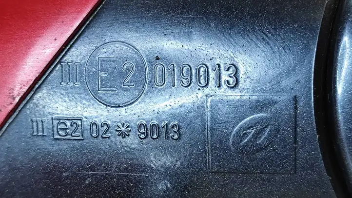 Citroen C5 (2001 - 2004) E2019013 Боковое зеркало с электроприводом — фото 5