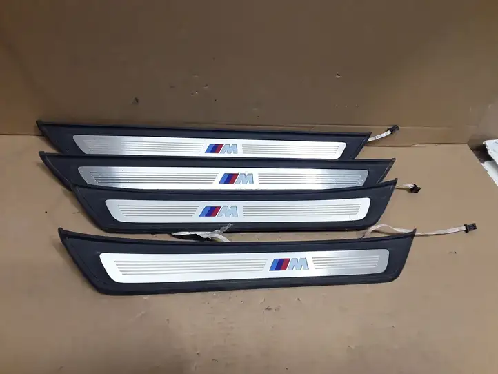 BMW 6 G32 Gran Turismo (2017 - ) 8061034 Внутренняя обшивка порога (комплект) — фото 1
