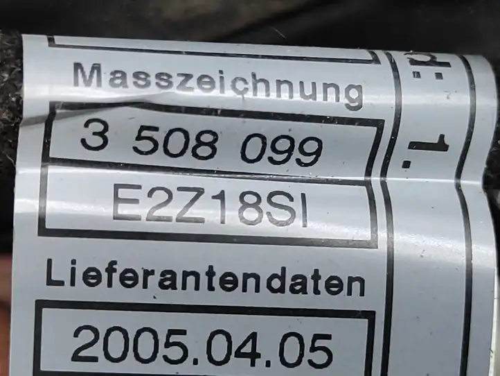 BMW X3 E83 (2003 - 2010) 341314304 Проводка задней двери — фото 6