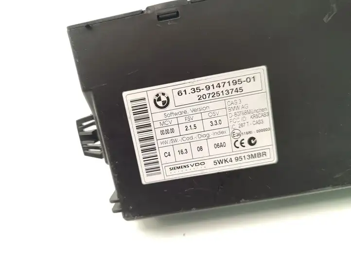 BMW 5 E60 E61 (2004 - 2010) 9147195 Модуль комфорта — фото 6