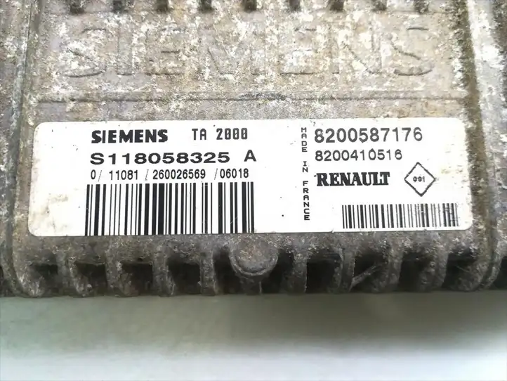 Renault Scenic II - Grand scenic II (2003 - 2006) 8200587176 Блок управления АКПП — фото 5