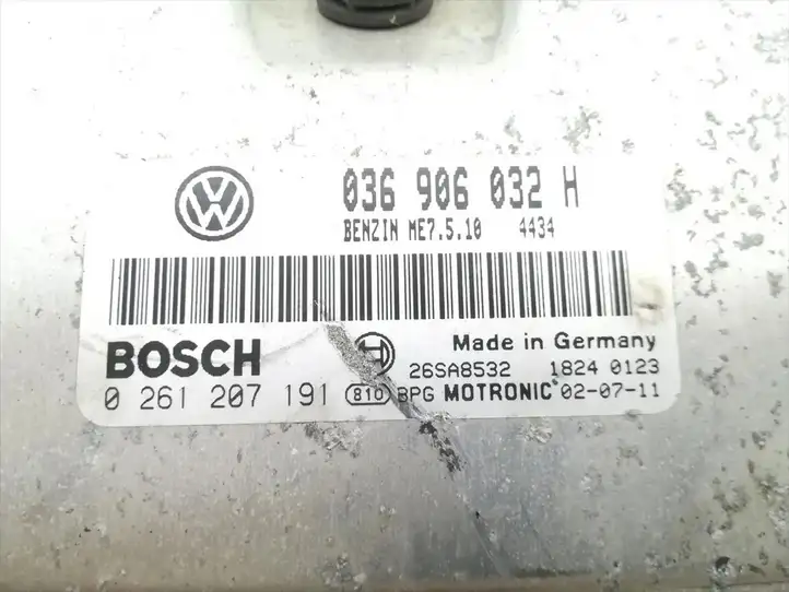 Opel Corsa C (2000 - 2003) 036906032H Блок управления двигателем (ЭБУ) — фото 5