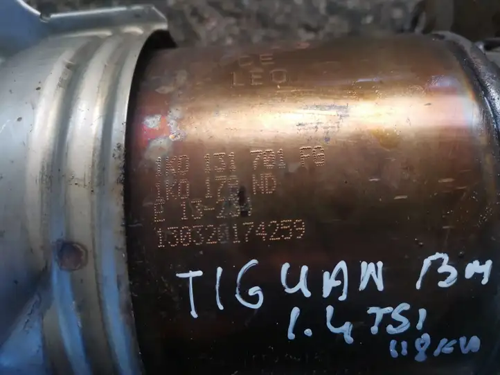 Volkswagen Tiguan (2011 - 2016) 1K0254201G Катализатор / DPF / FAP — фото 3