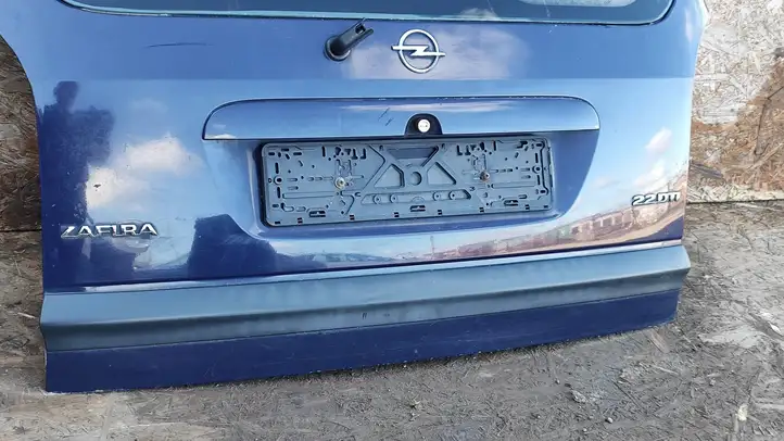 Opel Zafira B (2003 - 2006) 43R007023 Крышка багажника — фото 5