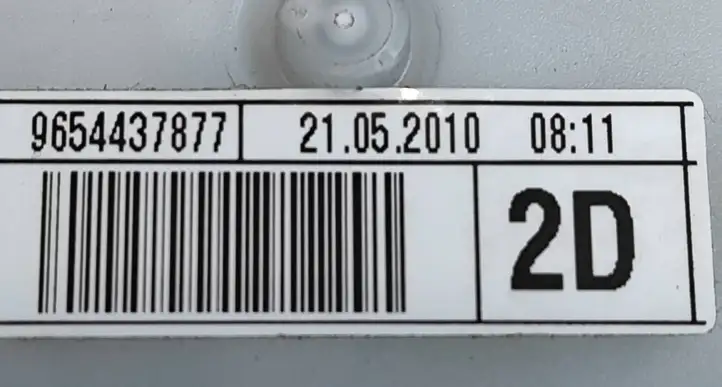 Citroen C4 I Picasso (2006 - 2013) 9654437877 Задний ремень безопасности — фото 2