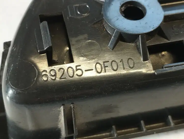 Toyota Corolla Verso AR10 (2004 - 2009) 692050F010 Внутренняя ручка двери — фото 5
