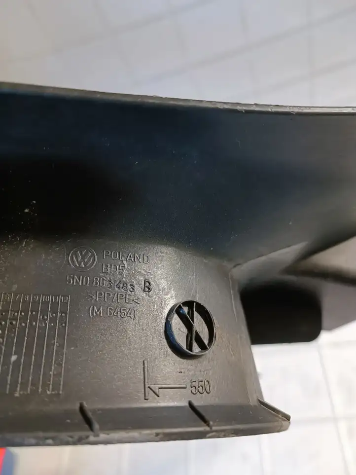 Volkswagen PASSAT B5.5 (2001 - 2005) 5N0863483 Внутренняя отделка переднего порога — фото 2