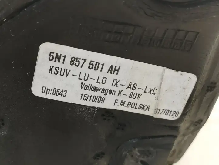Volkswagen Tiguan (2007 - 2011) 5N1857501AH Боковое зеркало с электроприводом — фото 2