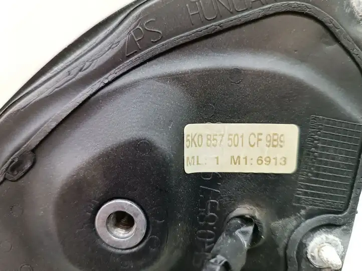 Volkswagen Golf VI (2009 - 2013) 5K0857501CF Боковое зеркало с электроприводом — фото 6
