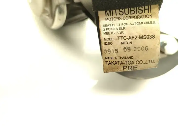 Mitsubishi L200 (2006 - 2014) TTC-AF2-MS038 Передний ремень безопасности — фото 6