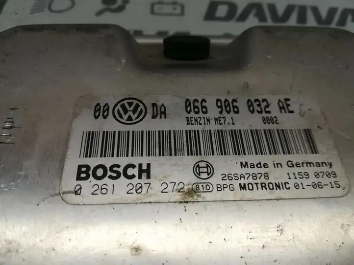 Volkswagen PASSAT B5.5 (2001 - 2005) 066906032AE Блок управления двигателем (ЭБУ) — фото 4